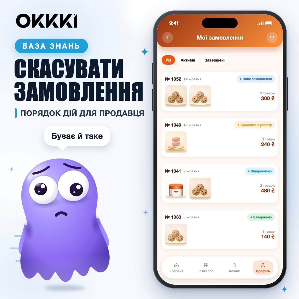 Как отменить или вернуть заказ